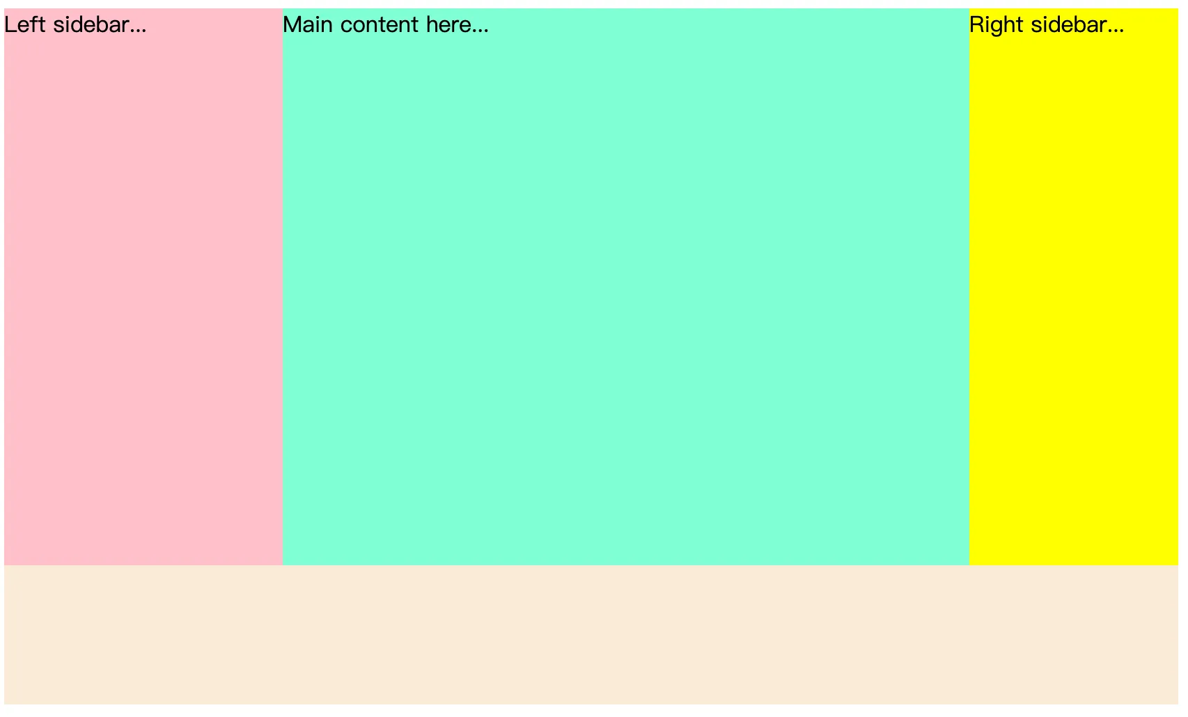 CSS示例图 - CSS、前端面试